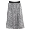 Printed words pleated skirt by Marc Jacobs