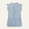 Pale denim glider dress by Wynken