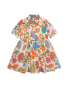 Large florals collar dress by Oilily