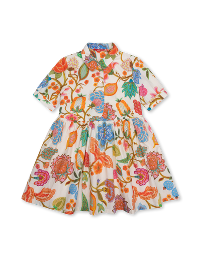 Large florals collar dress by Oilily