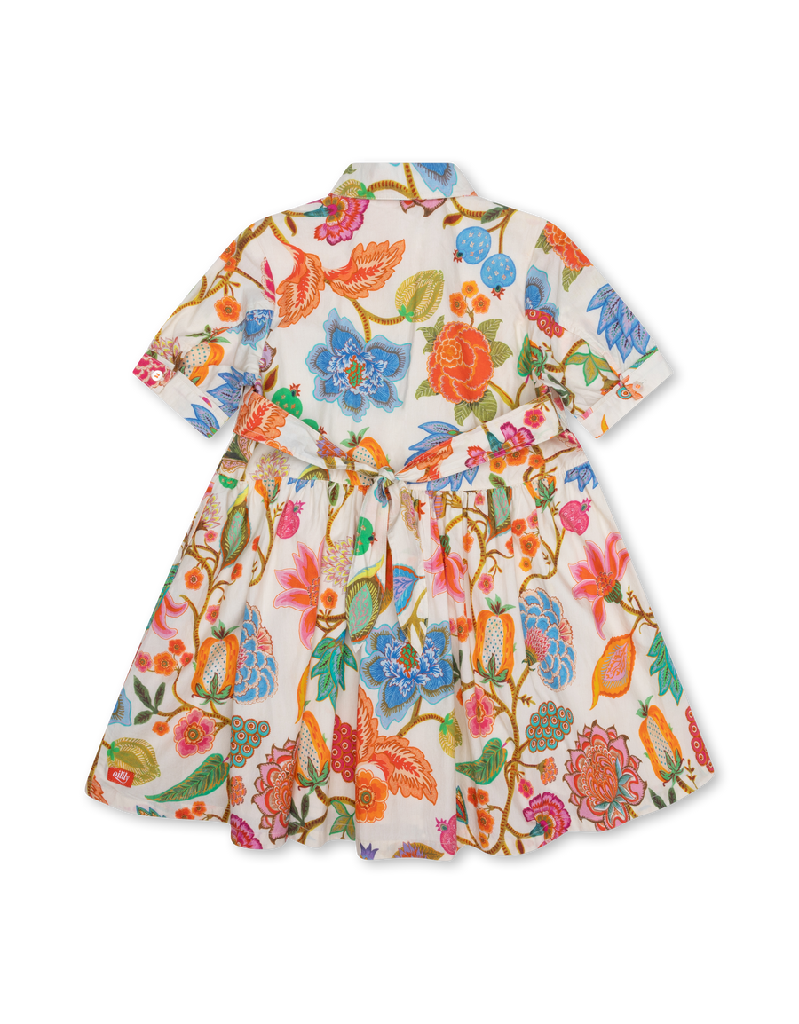 Large florals collar dress by Oilily