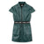 Rain forest leather dress by Karl Lagerfeld