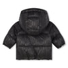 KL monogrammed puffer coat by Karl Lagerfeld