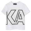 KA logo t-shirt by Karl Lagerfeld