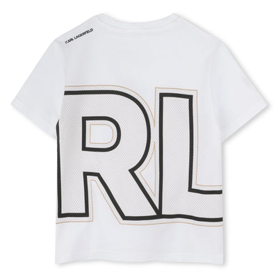 KA logo t-shirt by Karl Lagerfeld