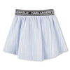 Striped waisted skirt by Karl Lagerfeld