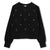 Rhinestone logo sweatshirt by Karl Lagerfeld