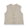 Gino beige vest by 1 + In The Family