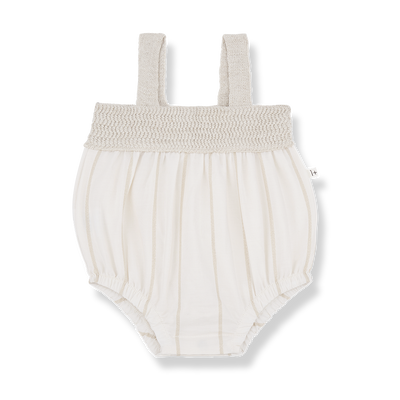 Zeus off white romper by 1 + In The Family