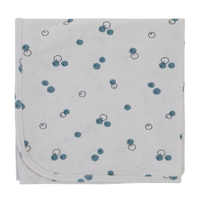 Blueberry print blanket by Ra & Da