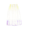 Crinkle lilac tie dye maxi skirt by Valentina