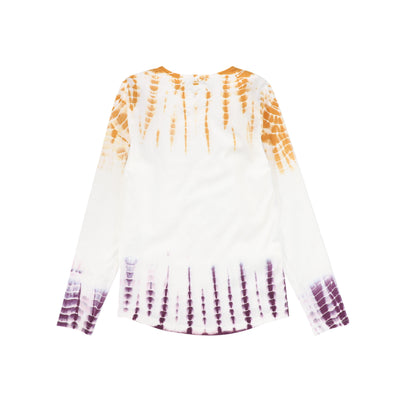 Purple tie dye tee by Valentina