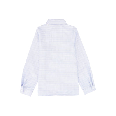 Collared white/blue shirt by Bamboo