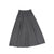 Wool pocket charcoal midi skirt by Bamboo