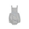 Wool button light grey romper by Bamboo