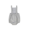 Wool button light grey romper by Bamboo