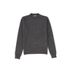 Charcoal crewneck knit sweater by Bace