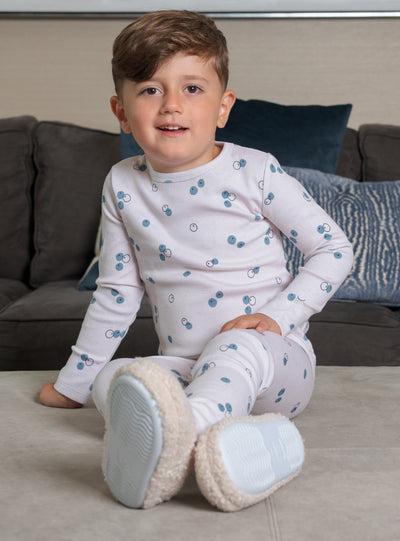 Blueberry print pajamas by Ra & Da