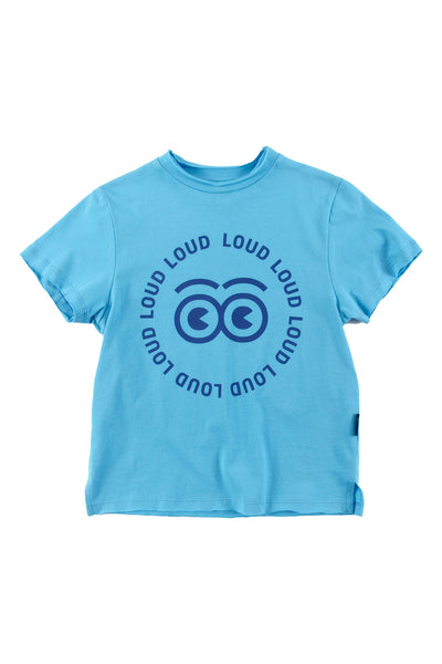 Cyan blue t-shirt by Loud