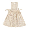 Iris ivory apron lace dress by Bebe Organic