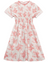 Sia toile pink dress by C'era Una Volta