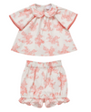 Vienna toile pink set by C'era Una Volta