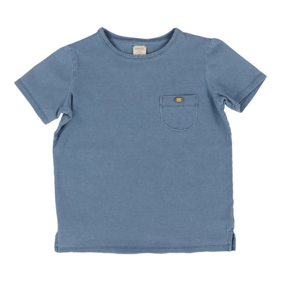 Denim pocket tee by Lil Leggs