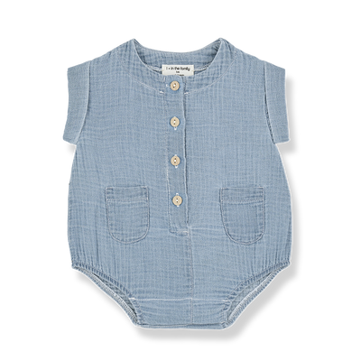 Carlo denim romper by 1 + In The Family