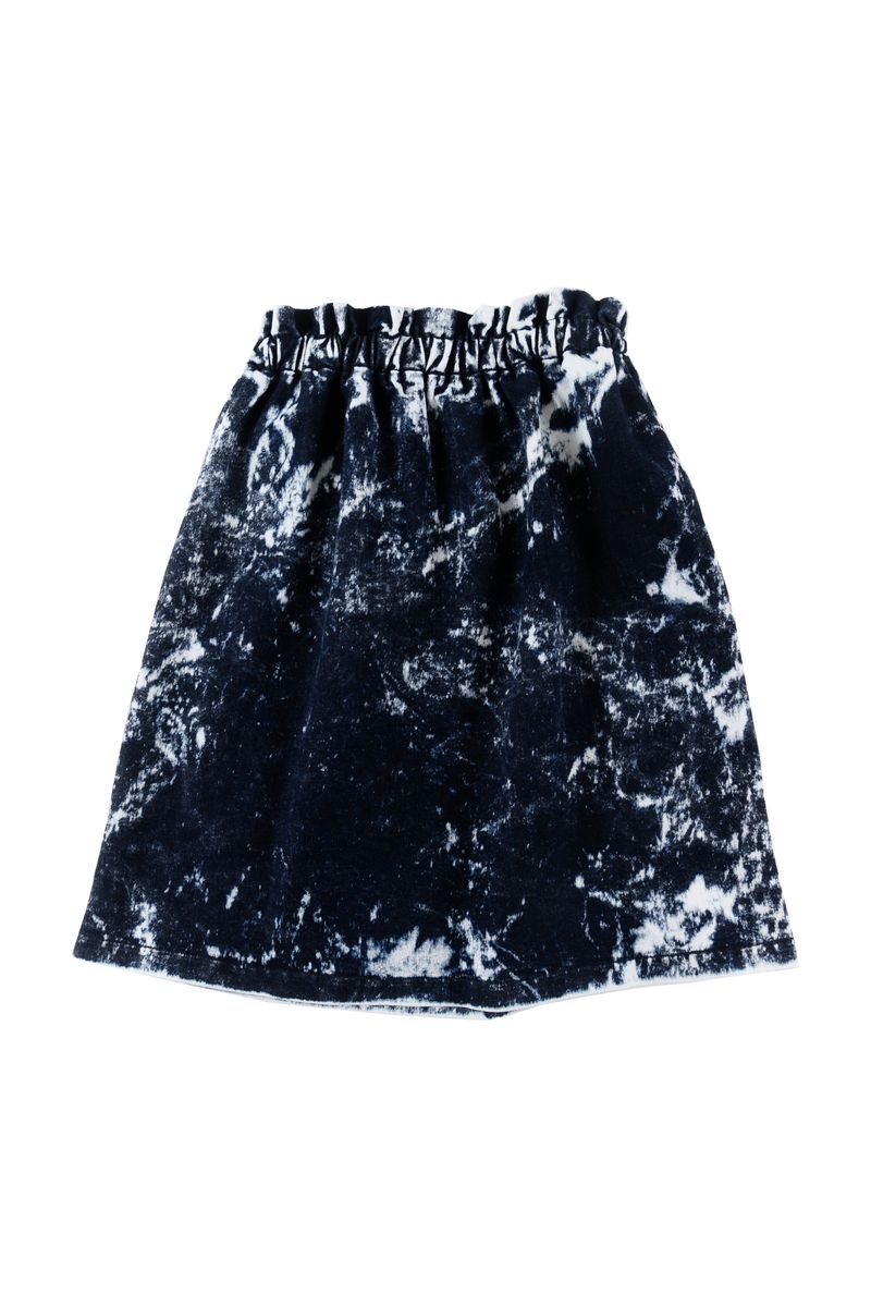 Follies blue stained skirt by Loud