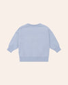 Stone Blue Furry HuxBear Sweat Set by Hux Baby