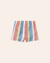 Rainbow Stripe Swimshort by Hux Baby