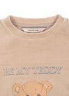 Wally Tan Sweatshirt by Konges Slojd