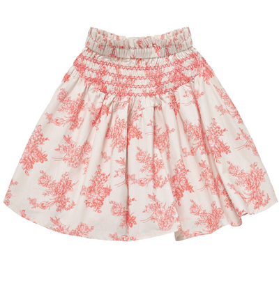 Selene toile pink skirt by C'era Una Volta