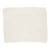 Velour cream blanket by Lilette