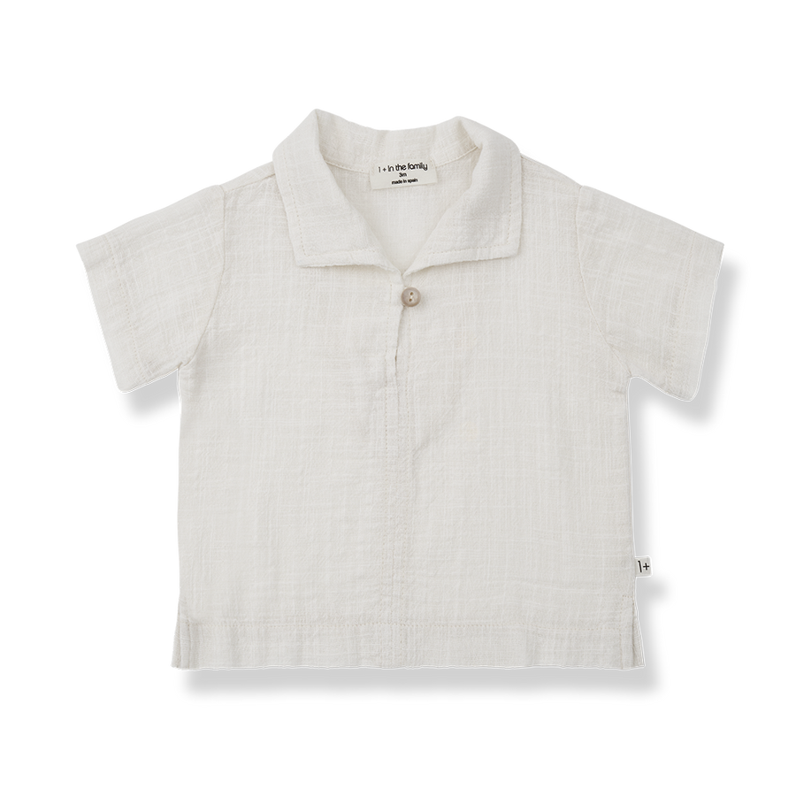 Benet off white shirt by 1 + In The Family