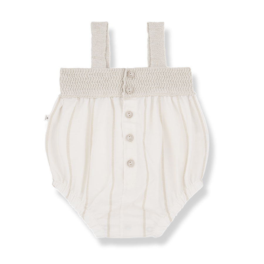 Zeus off white romper by 1 + In The Family