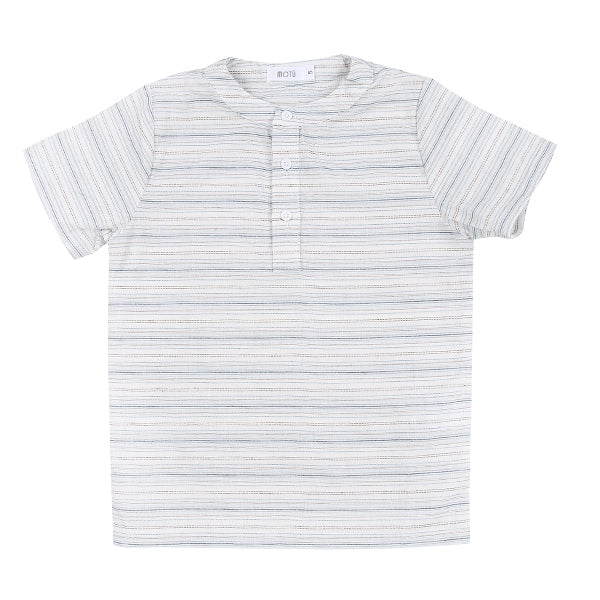 Woven stripe shirt by Motu– Flying Colors