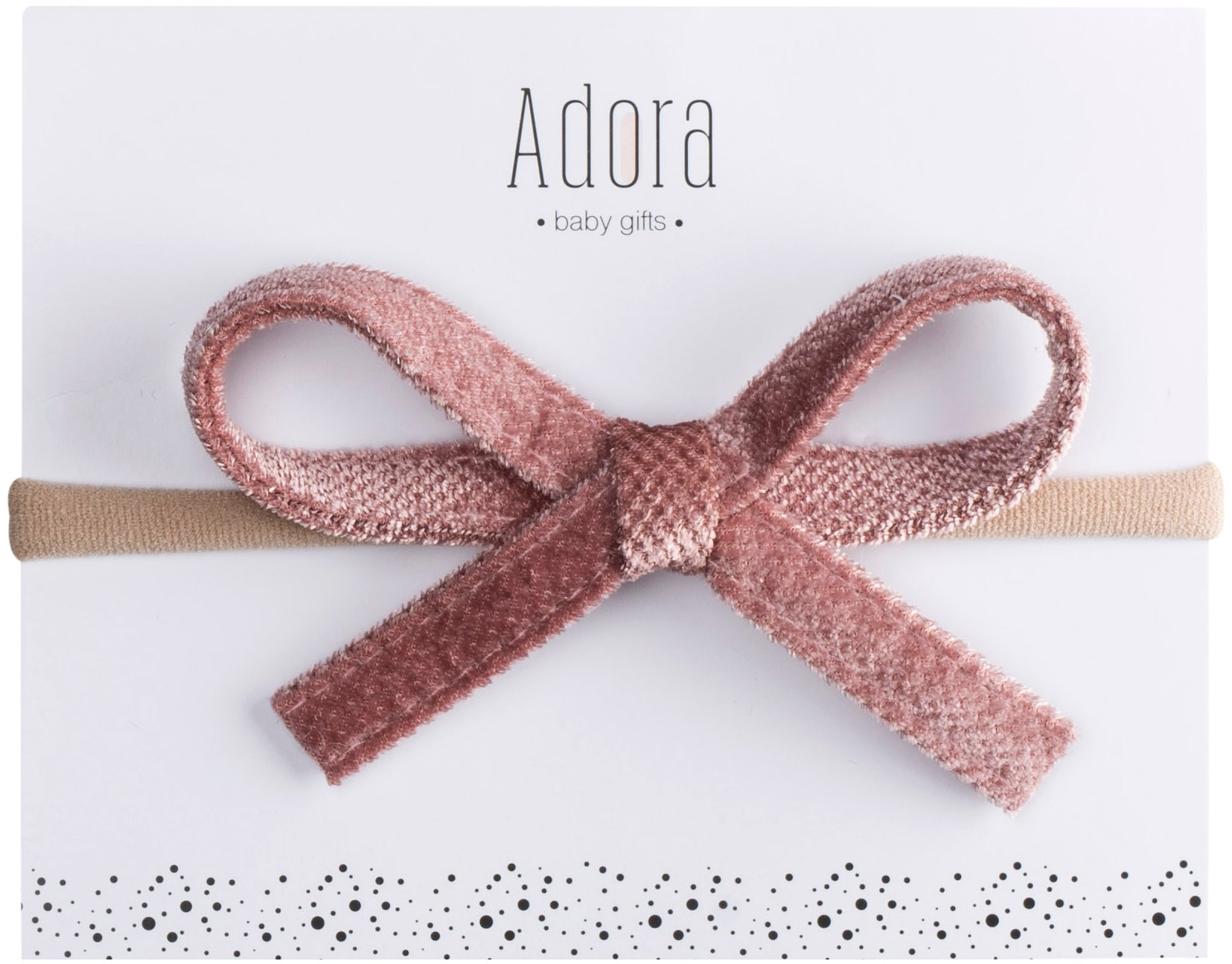 Ribbon Bow Headband by Adora Baby Gifts Color Options Flying Colors