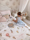 Reversible Quilt Monceau Mansion/ Hot Air Balloons by Atelier Choux - Flying Colors